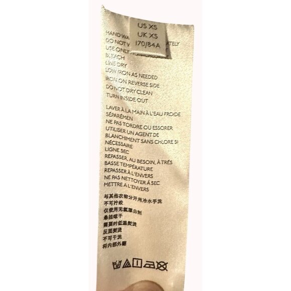 Free People XS Talk That Talk Metallic Silver Floral Puff Sleeve Ruffle Top - Picture 8 of 15